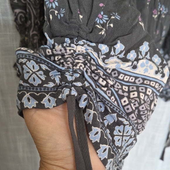 Spell Vintage Lionheart Bohemian Black and Cream Romper - Picture 7 of 8